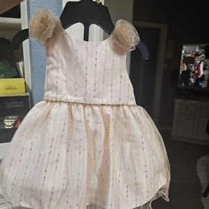 Peach Infant dress